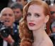 La sublime Jessica Chastain lors de la présentation de  Madagascar 3 : Bons baisers d'Europe  au Festival de Cannes, le 18 mai 2012.