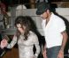 Eva Longoria et Eduardo Cruz quittent le yacht de Denish Rich où avait lieu la Sphère Party, soirée de charité de la Eva Longoria Foundation. Cannes, le 18 mai 2012.