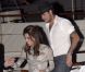 Eva Longoria et Eduardo Cruz quittent le yacht de Denish Rich où avait lieu la Sphère Party, soirée de charité de la Eva Longoria Foundation. Cannes, le 18 mai 2012.