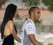 Lewis Hamilton et Nicole Scherzinger surpris main dans la main à la sortie de la soirée Amber Lounge Fashion Show le 25 mai 2012 à Monaco