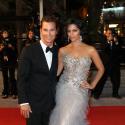 Cannes 2012 : Matthew McConaughey et Camila Alves, un couple tellement glamour