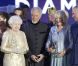 Sir Tom Jones avec la reine, le prince Charles et Camilla Parker Bowles. La reine Elizabeth II a pu compter sur le meilleur des artistes du royaume, réunis par le Take That Gary Barlow, pour faire vibrer son jubilé de diamant lors du concert donné à Buckingham Palace le 4 juin 2012.