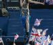 La reine Elizabeth II a été honorée par le meilleur des artistes du royaume, réunis par le Take That Gary Barlow, qui ont fait vibrer son jubilé de diamant lors du concert donné à Buckingham Palace le 4 juin 2012.