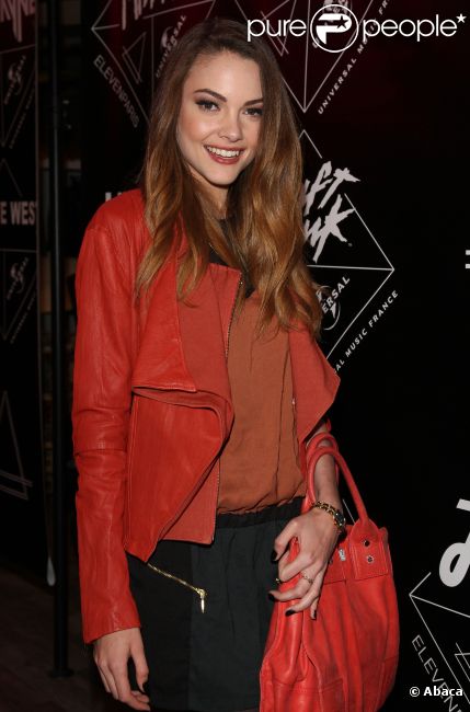 Solweig Rediger-Lizlow, sublime, au Spring Summer Ball organisé par Eleven Paris et Universal, à Citadium à Paris, le 5 juin 2012