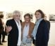 Richard Anconina, Farid Lahouassa et Daniel Angeli au vernissage de son exposition Icônes à la galerie Art District à Paris, le 6 juin 2012.