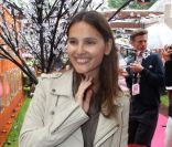 Virginie Ledoyen le 7 juin 2012 à Roland-Garros lors des demi-finales féminines du tournoi