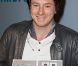 Jean Imbert, gagnant de Top Chef 2012, est sacré aux Trophées Marianne, le mercredi 13 juin 2012 au Parc Floral (Paris).