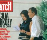 La fameuse couverture de Paris Match représentant Cécilia Sarkozy et Richard Attias, le 25 aout 2005