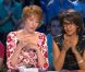 Audrey Pulvar et Natacha Polony sur le plateau d' On n'est pas couché , le samedi 23 juin 2012.