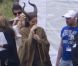 Angelina Jolie sur le tournage du film  Maleficent , le 20 juin 2012 en Angleterre.