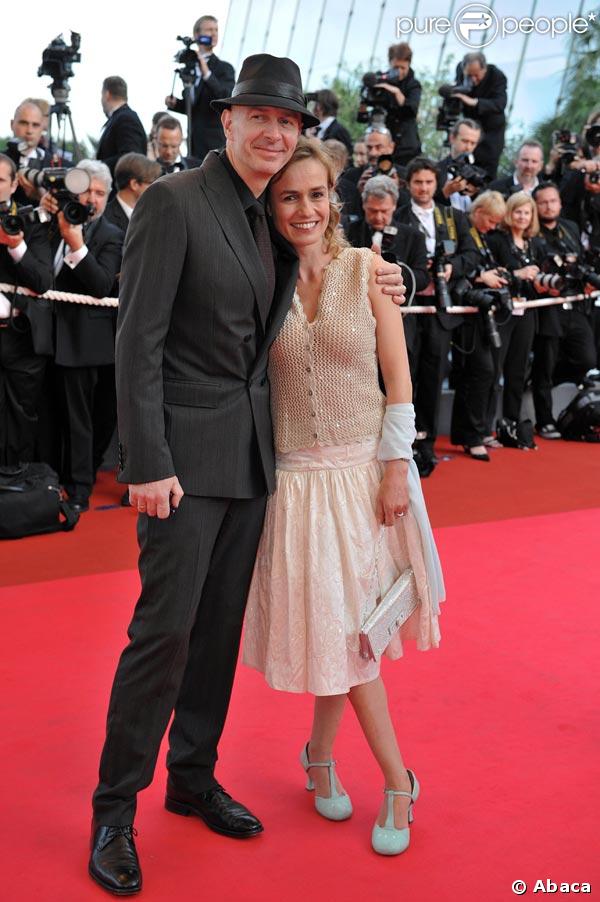 Sandrine Bonnaire et son mari, le scénariste Guillaume Laurant