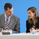 La princesse Letizia superbe auprès de Felipe pour préparer le Forum Impulsa