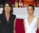 Caroline de Monaco et sa fille Charlotte Casiraghi pour la clôture du Jumping de Monaco, le 30 juin 2012.