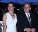Le prince Albert de Monaco et sa nièce Charlotte Casiraghi pour la clôture du Jumping de Monaco, le 30 juin 2012.