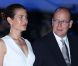 Le prince Albert de Monaco et sa nièce Charlotte Casiraghi pour la clôture du Jumping de Monaco, le 30 juin 2012.