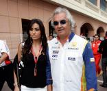 Flavio Briatore et sa jeune épouse, Elisabetta Gregoraci