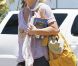 Britney Spears arrive à l'aéroport de Maui, le vendredi 6 juillet 2012 pour rentrer à Los Angeles.