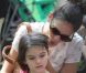 Katie Holmes, sa fille Suri et sa mère Kathleen se sont rendues au zoo de New York, le 11 juillet 2012
