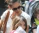 Katie Holmes, sa fille Suri et sa mère Kathleen se sont rendues au zoo de New York, le 11 juillet 2012