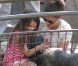 Katie Holmes, sa fille Suri et sa mère Kathleen se sont rendues au zoo de New York, le 11 juillet 2012