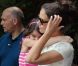 Katie Holmes, sa fille Suri et sa mère Kathleen se sont rendues au zoo de New York, le 11 juillet 2012