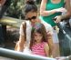 Katie Holmes, sa fille Suri et sa mère Kathleen se sont rendues au zoo de New York, le 11 juillet 2012