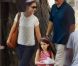 Katie Holmes, sa fille Suri et sa mère Kathleen se sont rendues au zoo de New York, le 11 juillet 2012