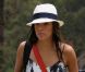 Eva Longoria se rend à un anniversaire d'enfants au parc Griffin à Los Angeles, le 13 juillet 2012