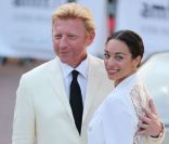 Boris Becker et sa femme Lilly Kerssenberg en mai 2012 lors du gala de l'amfAR.