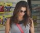 Surprise à la sortie d'une station service pour faire le plein de sa Bentley, Eva Longoria n'était pas à la fête ! Culver City, le 14 juillet 2012.