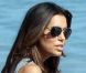 Eva Longoria se détend sur une plage à Malibu. Le 15 juillet 2012.