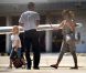 Zlatan Ibrahimovic embarque à Ibiza avec sa femme Helena Seger et leurs deux enfants Maximilian et Vincent à Ibiza le 17 juillet 2012 pour rejoindre Paris et signé un contrat avec le PSG