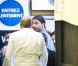 Zlatan Ibrahimovic lors de son arrivée au palace Le Bristol le 17 juillet 2012 où un contrat de trois ans à 14 millions d'euros nets par an avec le Paris Saint-Germain l'attend