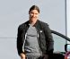 Zlatan Ibrahimovic et sa compagne Helena Seger lors de leur arrivée au Bourget le mardi 17 juillet 2012
