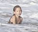  EXCLU - La petite Violet Affleck en vacances sur une plage de Puerto Rico le 15 juillet 2012 