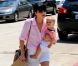  Selma Blair et son fils Arthur se rendent à un anniversaire à Santa Monica le 4 août 2012 