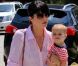  Selma Blair et son fils Arthur se rendent à un anniversaire à Santa Monica le 4 août 2012 