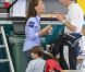 La princesse Marie et le prince Henrik, 3 ans, étaient présents auprès du prince Joachim de Danemark lors du Grand Prix historique de Copenhague le 4 août 2012.