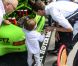 Le prince Henrik, 3 ans, a eu le privilège d'essayer nombre de voitures anciennes lors du Grand Prix historique de Copenhague le 5 août 2012.