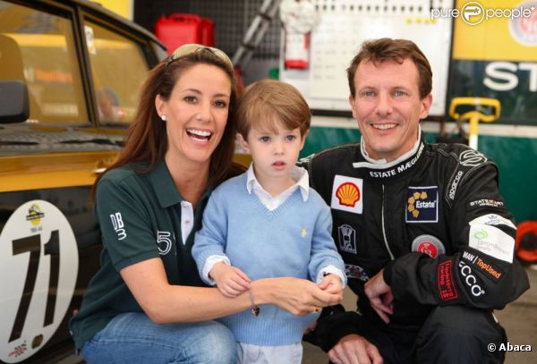 Princesse Marie : Des baisers pour Joachim, et des bolides pour Henrik, 3 ans
