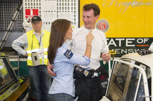 Princesse Marie : Des baisers pour Joachim, et des bolides pour Henrik, 3 ans