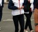 Kate Middleton a rencontré le 6 août 2012 à Weymouth, en marge de la compétition de voile de Laser, les spécialistes britanniques Paul Goodison (Laser), le tandem Stuart Bithell et Luke Patience (470), et le quadruple champion olympique Ben Ainslie, roi du Finn.