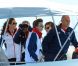 Kate Middleton était le 6 août 2012 à Weymouth dans la Manche lors de la  medal race  de la compétition de voile catégorie Laser, dans laquelle étaient engagés le Britannique Paul Goodison chez les hommes et l'Irlandaise Annalise Murphy chez les femmes.