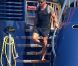 Sylvester Stallone, en pleine balade à bord d'un yacht, sur la Côte d'Azur, le mardi 7 août 2012.