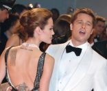 Angelina Jolie et Brad Pitt en septembre 2007 à Venise