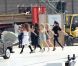 Les Spice Girls en répétitions dans le plus grand secret pour leur show prévu lors de la cérémonie de clôture des Jeux olympiques. Le 9 août 2012