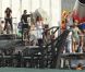 Les Spice Girls en répétitions dans le plus grand secret pour leur show prévu lors de la cérémonie de clôture des Jeux olympiques. Le 9 août 2012