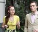 Leighton Meester et Ed Westwick sur le tournage de Gossip Girl à New York, le 10 août 2012