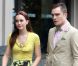 Leighton Meester et Ed Westwick sur le tournage de Gossip Girl à New York, le 10 août 2012