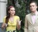 Leighton Meester et Ed Westwick sur le tournage de Gossip Girl à New York, le 10 août 2012